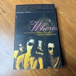 Perry Farrell Jane's Addiction 90s Band Biography Whores Book by Brendan Mullen